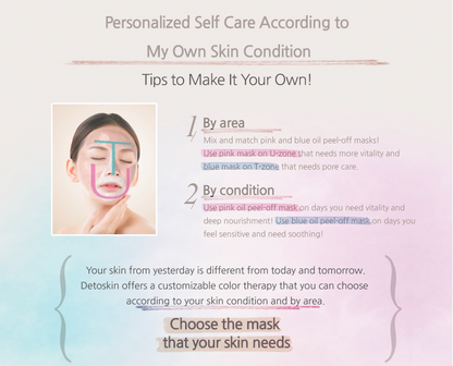 DETOSKIN DOUBLE CARE OIL PEEL OFF MASK