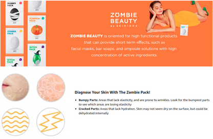 SKIN1004 ZOMBIE Mask & ACTIVATOR KIT