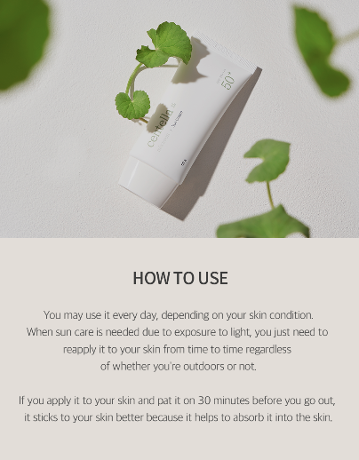MIXSOON Centella Asiatica Sunscreen